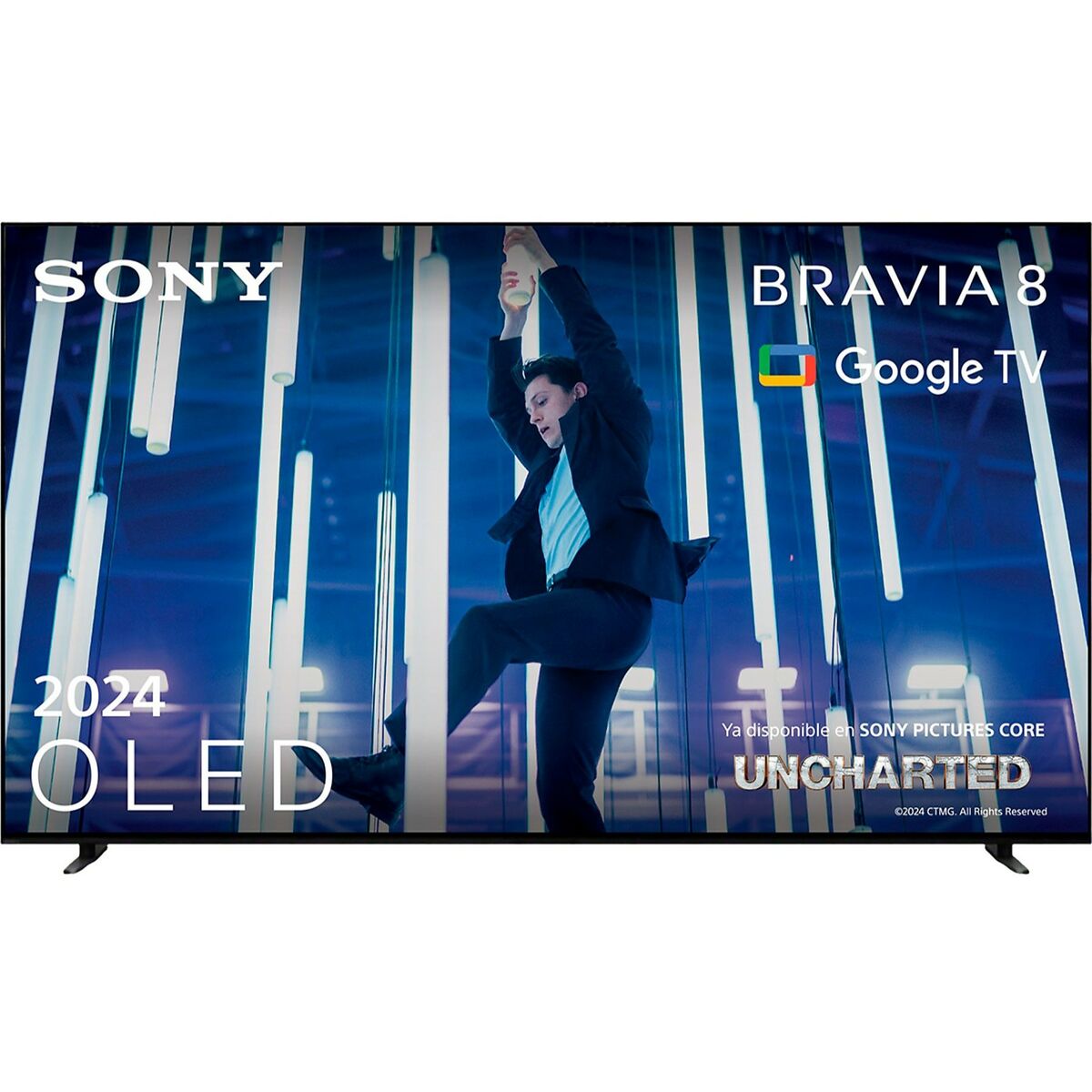 Снимка: Sony, Смарт телевизор 55", Wi‑Fi, 4K UHD OLED, K55XR80PAEP, черен