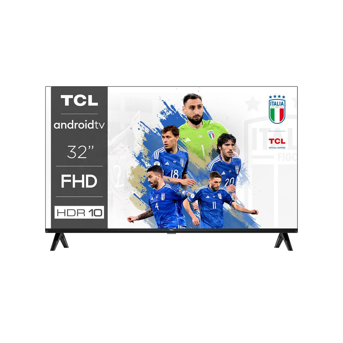Снимка: TCL, Смарт телевизор 32", Wi‑Fi, Full HD LED, 33561008680, черен