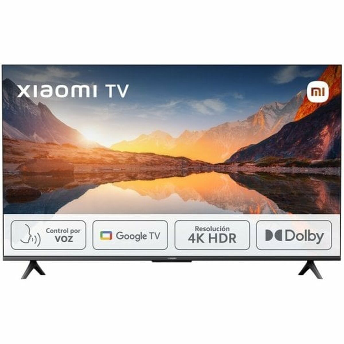 Xiaomi, Смарт телевизор 65" 4K Ultra HD LED HDR – Wi-Fi, Smart TV, черен – продуктово изображение