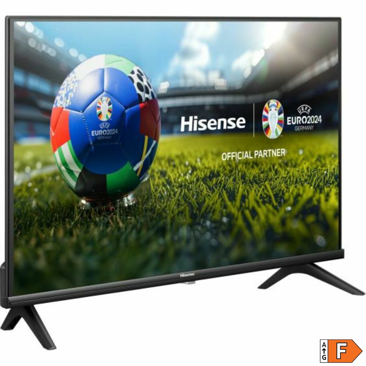Hisense, Смарт телевизор 32" HD LED 32A4N, черен, F