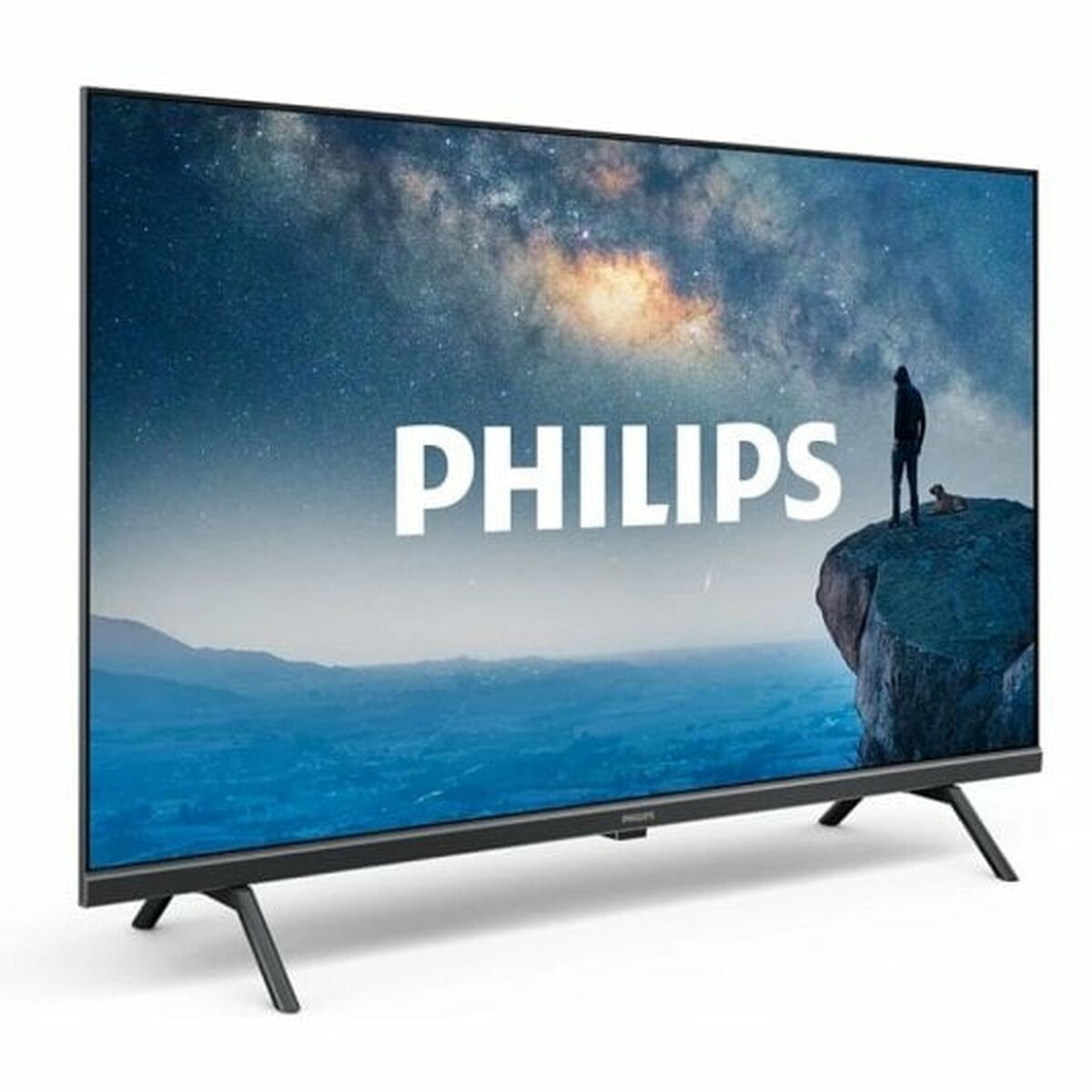 Снимка на модел Philips, Смарт телевизор 32″ Wi-Fi 32PFS6109 Full HD LED, черен, отстрани