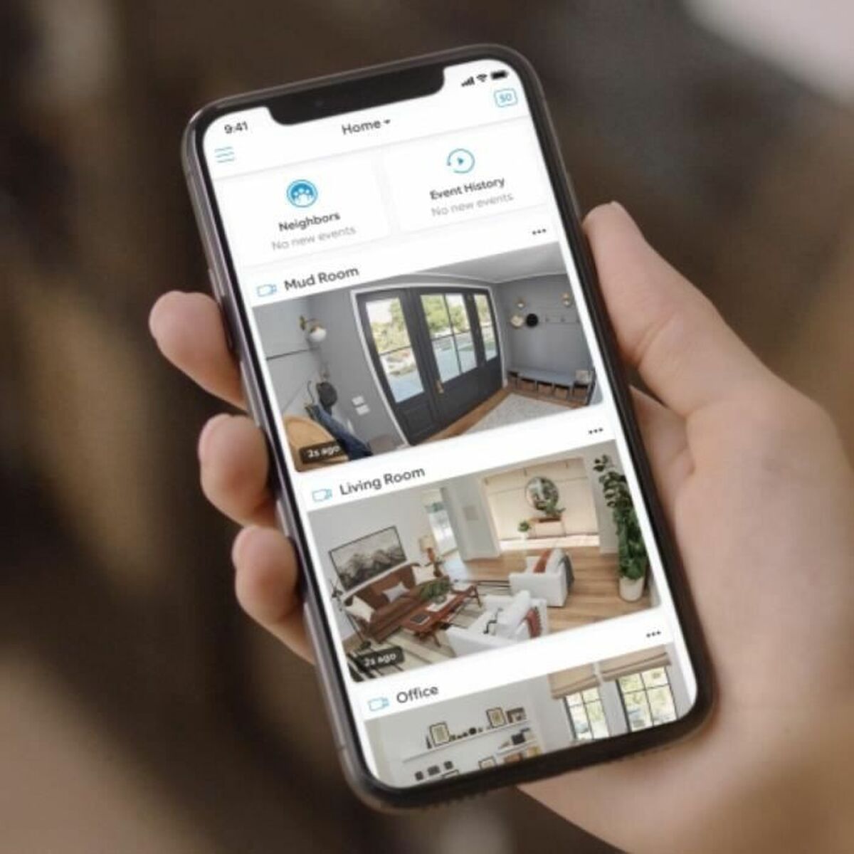Снимка: Ring, Външна Wi-Fi Видеокамера, Stick Up Cam Battery, Бяла-7