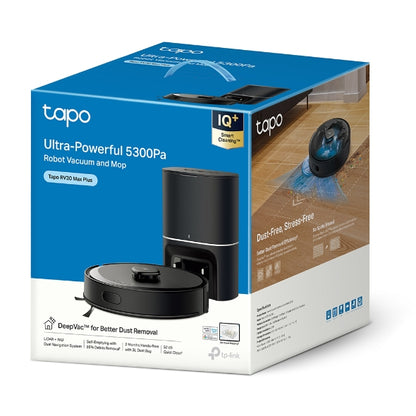 Снимка: TP-Link, Робот прахосмукачка и моп, Tapo RV30 Max Plus, Черен-8