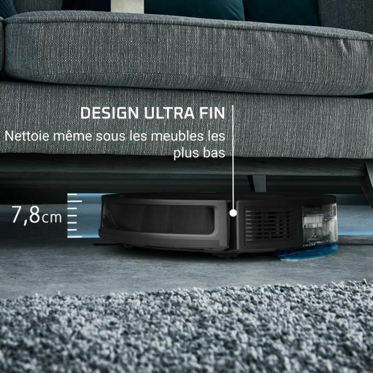 Снимка: Rowenta, Робот прахосмукачка, RR8L65, Черен-5