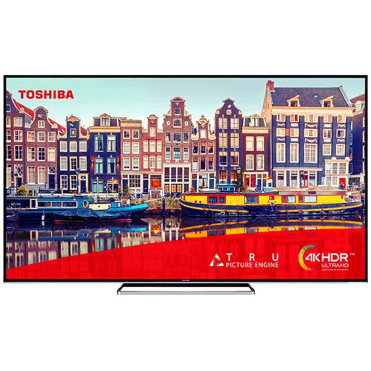 Снимка: Toshiba, Смарт телевизор 75" Wi-Fi 75QV3F63DG 4K Ultra HD QLED, черен