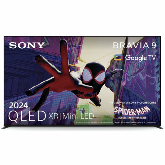 Sony, Смарт телевизор 75" 4K Ultra HD LED QLED – Wi-Fi, Smart TV, черен – продуктово изображение