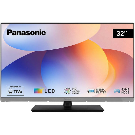 Panasonic, Смарт телевизор 32" 4K Ultra HD LED LED – Wi-Fi, Smart TV, черен – продуктово изображение