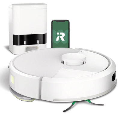 Снимка: Roomba, Робот прахосмукачка и моп, 105AE Combo WHI, Бял-2