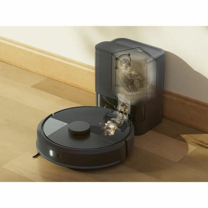 iRobot – Прахосмукачка робот Roomba Combo 105 + AutoEmpty, Черен, моп функция, Wi‑Fi, самопочистваща станция