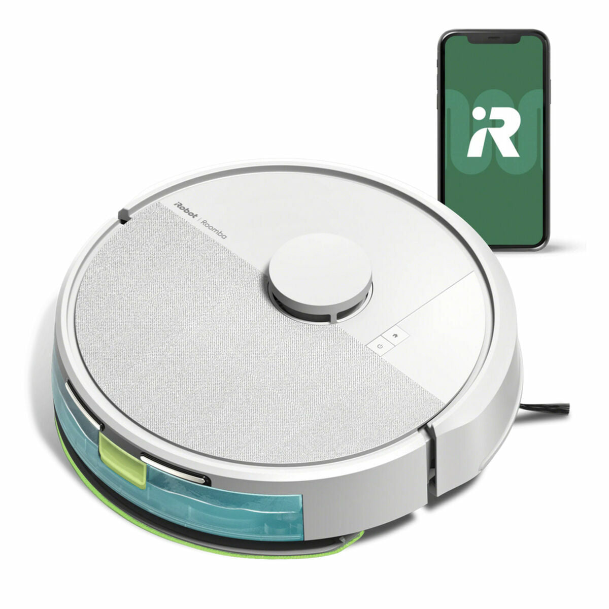 Снимка: iRobot, Робот прахосмукачка и моп, Roomba 105 Combo White, Бял-1