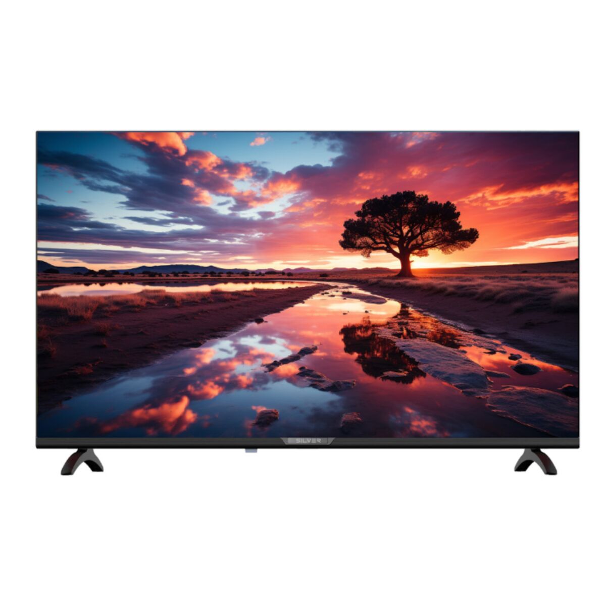 Silver Electronics, Смарт телевизор 50" 4K Ultra HD LED LED – Wi-Fi, Smart TV, черен – продуктово изображение