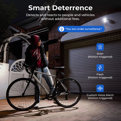 Снимка: IMILAB, Външна Wi-Fi Видеокамера, EC6 Dual, Бяла-9