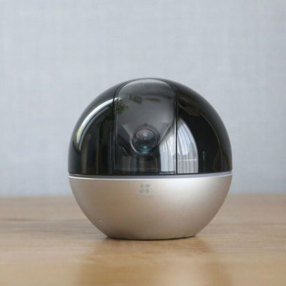 Снимка: EZVIZ, Вътрешна Wi-Fi Видеокамера, E6 3K (5MP), Черно-Сребриста-6