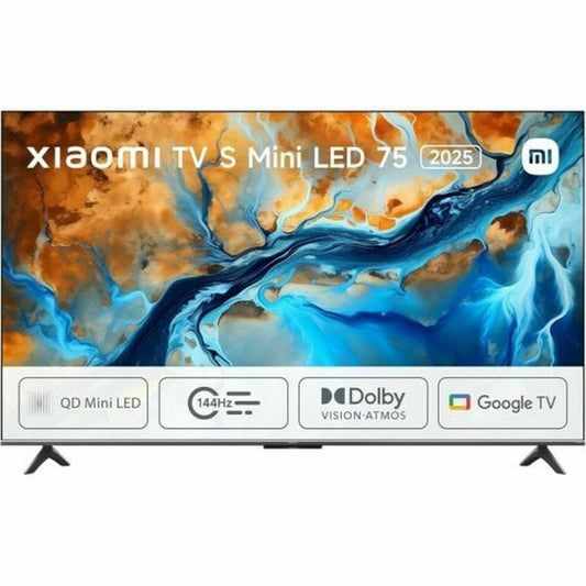 Снимка: Xiaomi, Смарт телевизор 75" 4K Ultra HD LED HDR MINILED 2025, черен