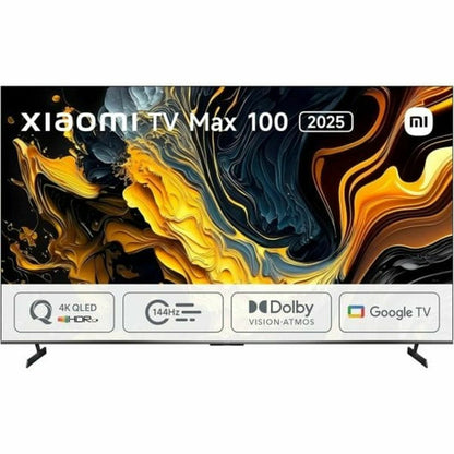 Снимка: Xiaomi, Смарт телевизор 100″ Wi-Fi ELA5692EU 4K Ultra HD QLED, сив