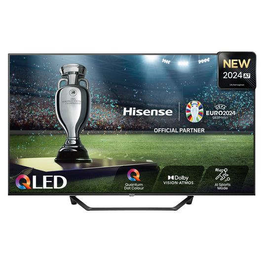 Снимка: Hisense, Смарт телевизор 43″ Wi-Fi 43A7NQ 4K Ultra HD QLED, черен