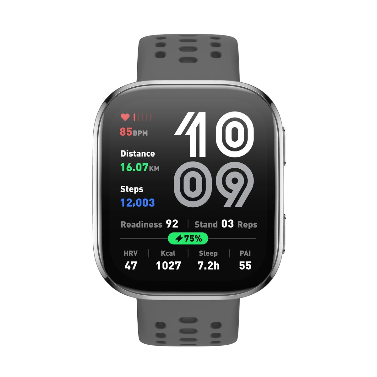 Снимка: Amazfit, Смарт часовник, Bip 6, 1,97", Сив-1