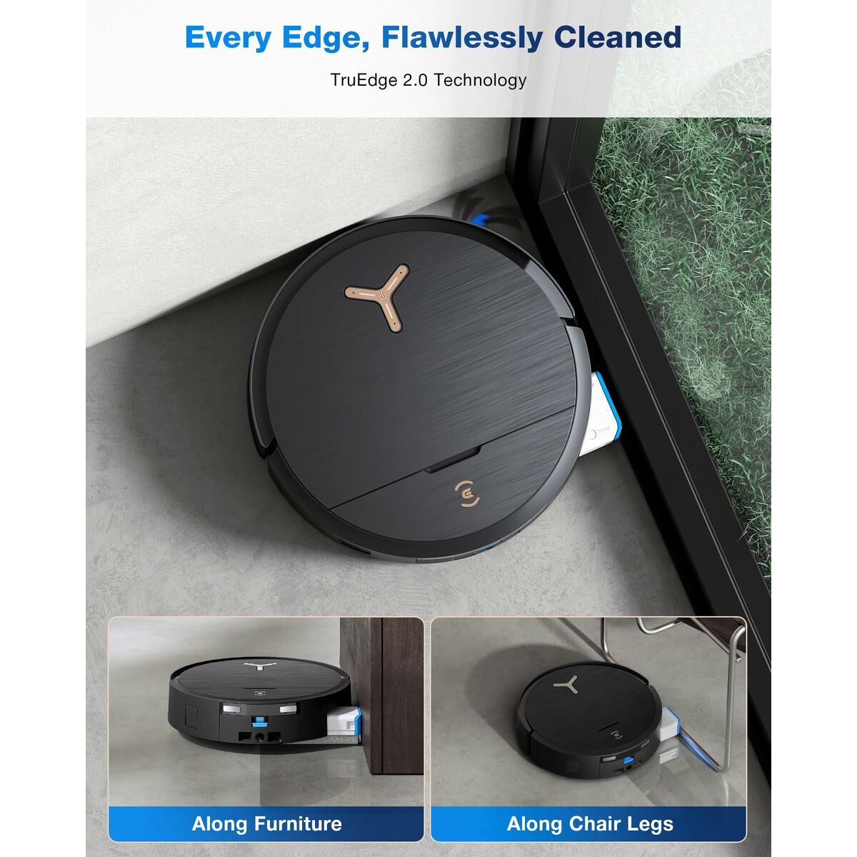 Снимка: ECOVACS, Прахосмукачка робот, DEEBOT X9 PRO OMNI, Черен-8