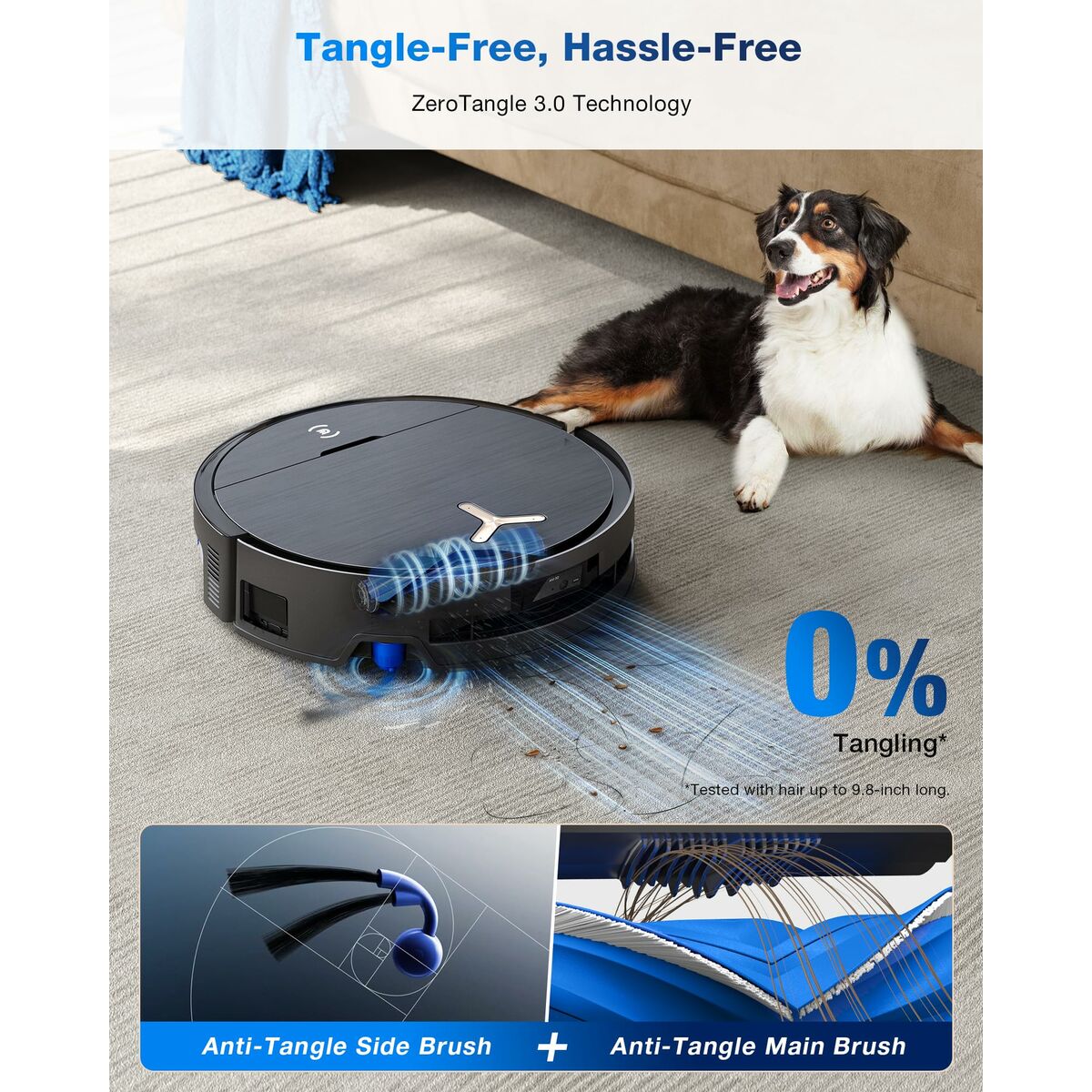 Снимка: ECOVACS, Прахосмукачка робот, DEEBOT X9 PRO OMNI, Черен-9