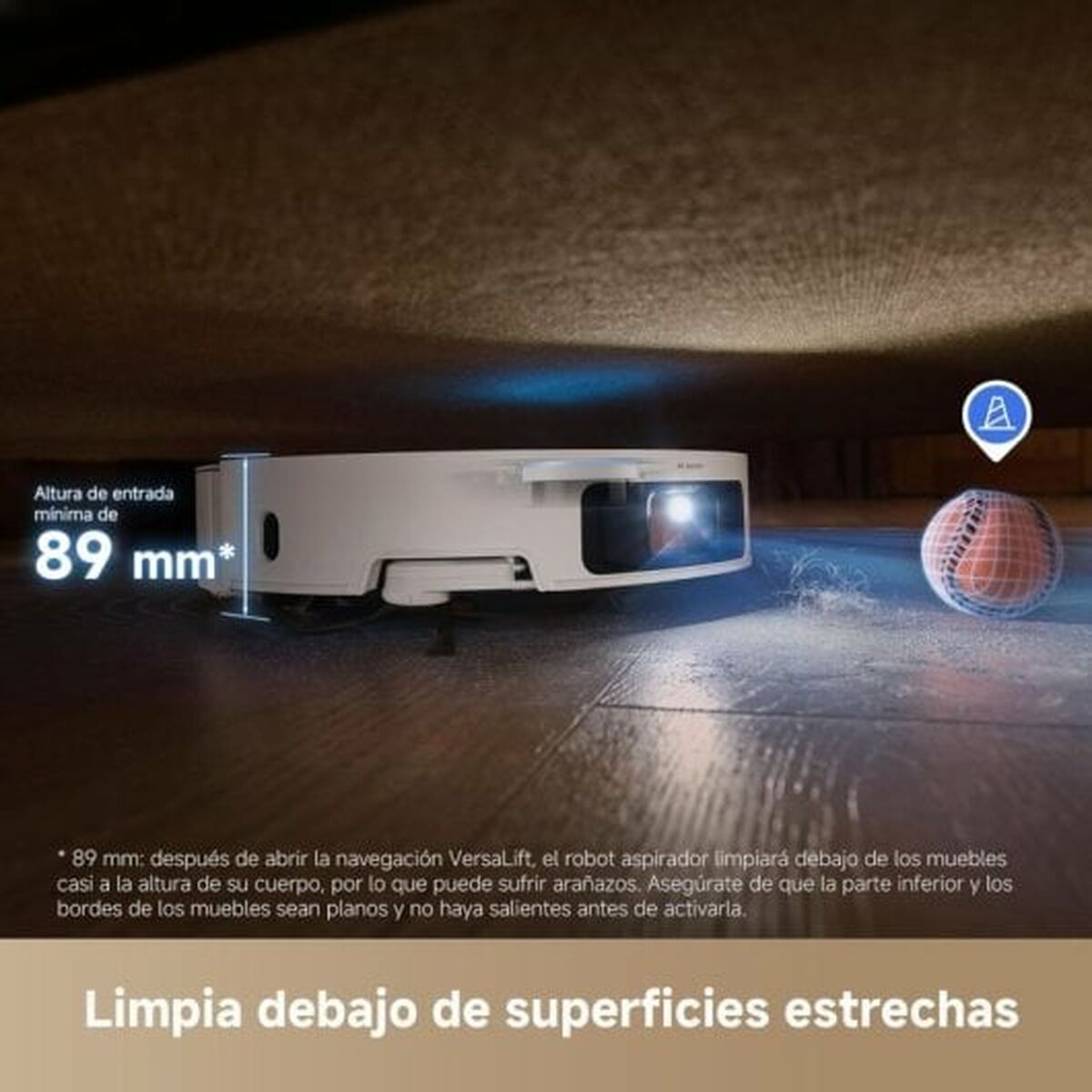 Снимка: Dreame, Робот прахосмукачка и моп, X50 Ultra Complete, 6400 mAh, Бял-9