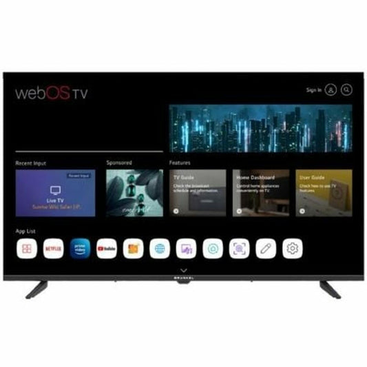 Снимка: Grunkel, Смарт телевизор 43" Wi-Fi 4K Ultra HD LED-4300PBW, черен

