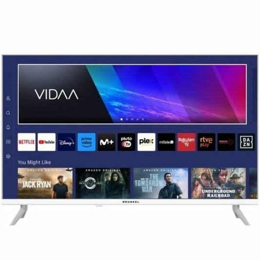 Снимка: Grunkel, Смарт телевизор 32", Wi‑Fi, Full HD LED, LED-3225VDBLANCO, бял