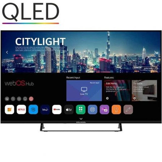 Снимка: Grunkel, Смарт телевизор 50" Wi-Fi 4K Ultra HD QLED LED-5025QLEDW, черен