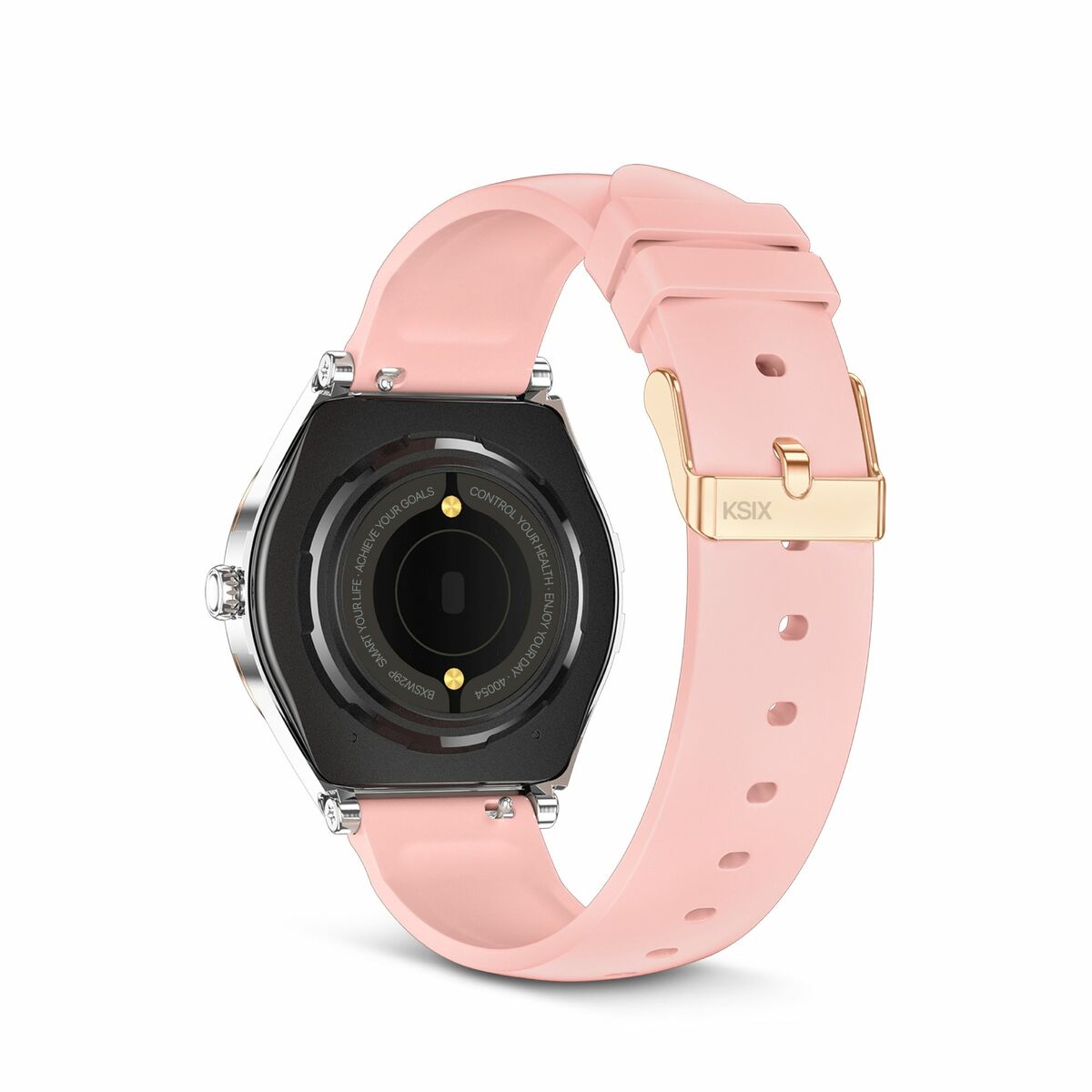 Снимка: KSIX, Смарт часовник, Lya, 1,19", Сребрист-9