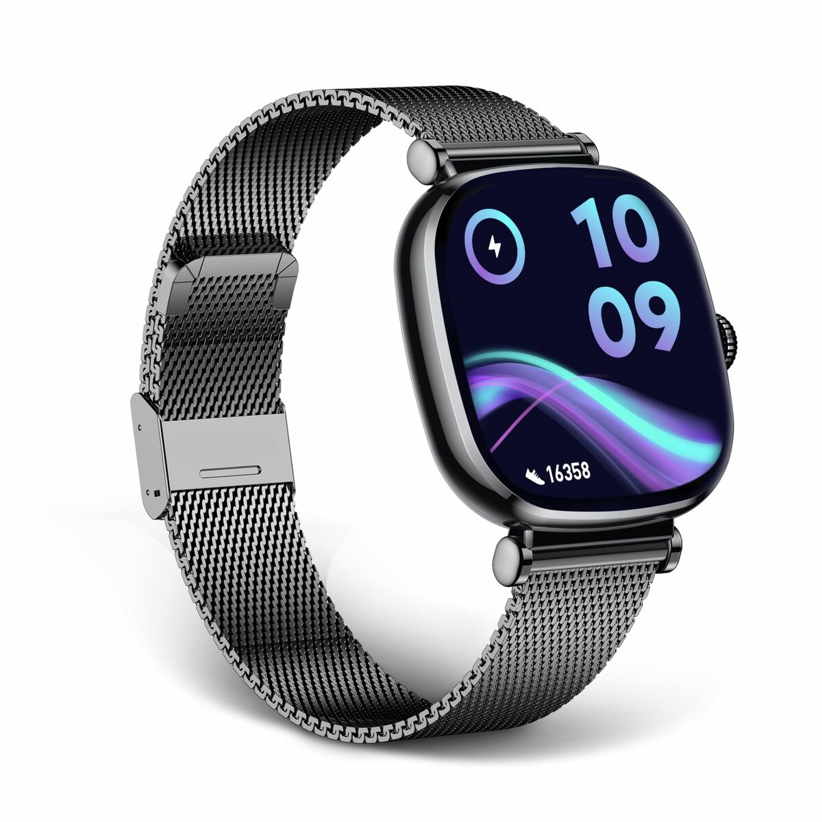 Снимка: KSIX, Смарт часовник, Iria, 1,7", Черен-3