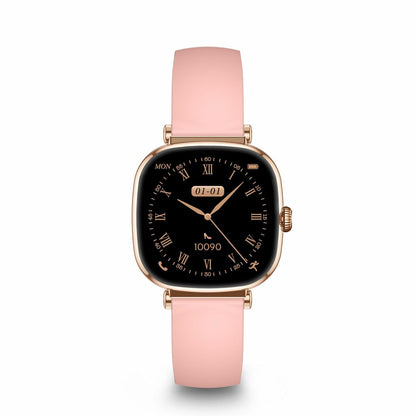 Снимка: KSIX, Смарт часовник, Iria, 1,7", Розов-8