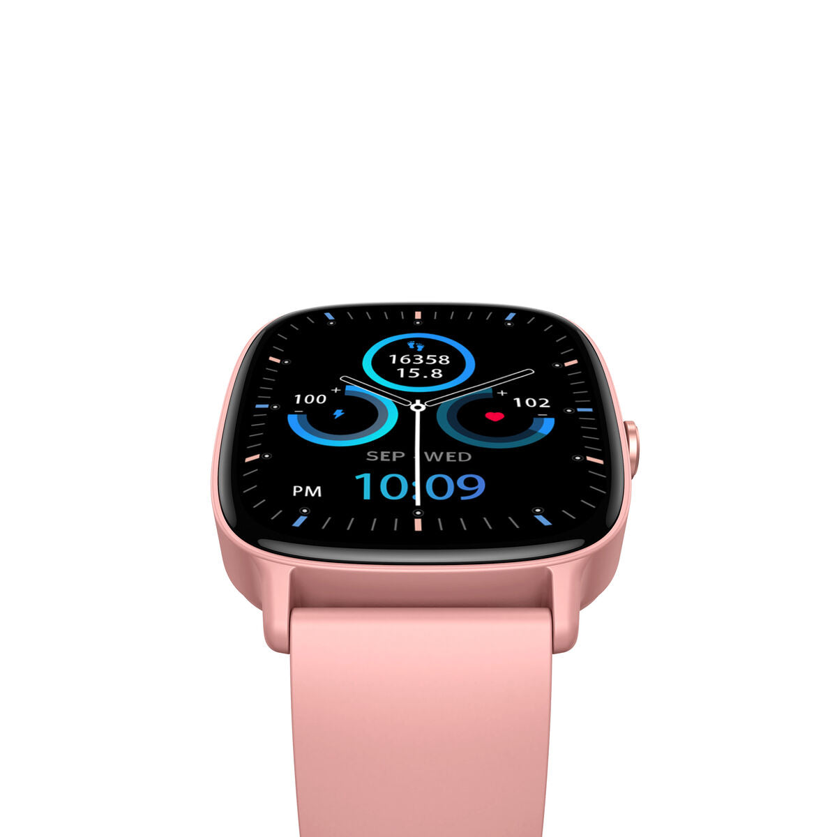 Снимка: KSIX, Смарт часовник, Pulse, 1,83", Розов-5