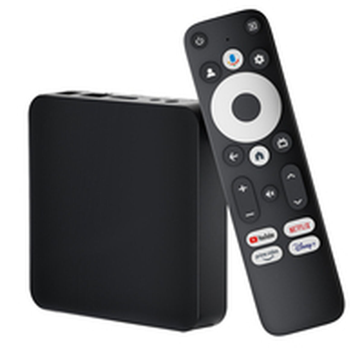 Leotec, Смарт TV бокс GC232 4K Ultra HD Wi-Fi 32GB, черен