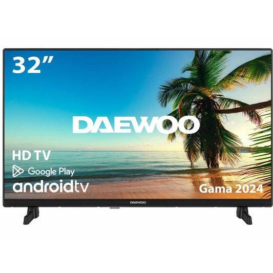 Снимка: Daewoo, Смарт телевизор 32", Wi‑Fi, HD LED, 32DM64HA, черен