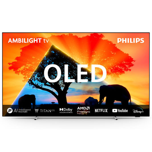 Снимка: Philips, Смарт телевизор 48″ Wi-Fi 48OLED769 4K Ultra HD OLED AMD FreeSync, металик