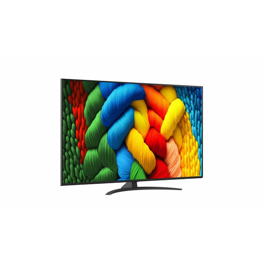 LG, Смарт телевизор 43" 4K Ultra HD LED 43" – Wi-Fi, Smart TV, черен – продуктово изображение