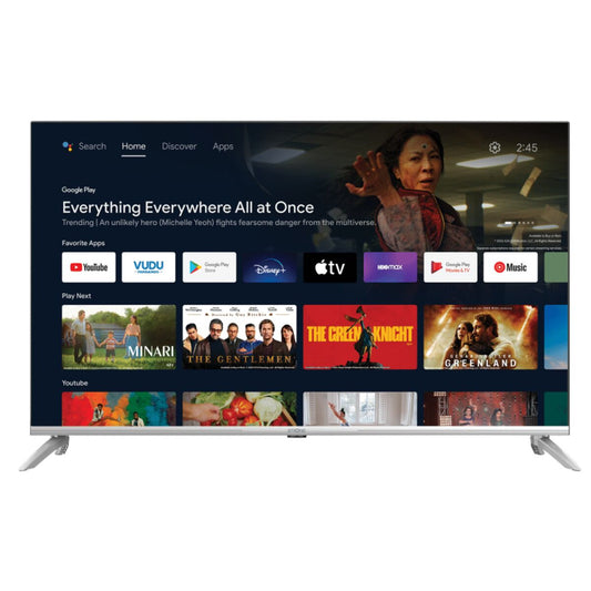 Снимка: STRONG, Смарт телевизор 43" Wi-Fi 43UD6593 4K Ultra HD HDR LED HDR10, сребрист