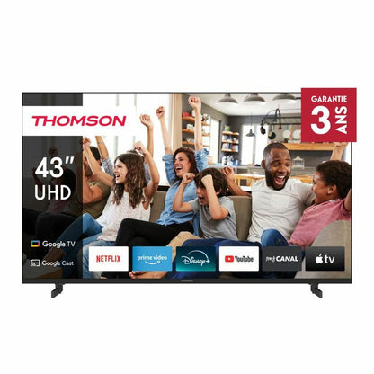 Снимка: Thomson, Смарт телевизор 43" Wi-Fi 4K Ultra HD LED HDR10 43UG4S14, черен
