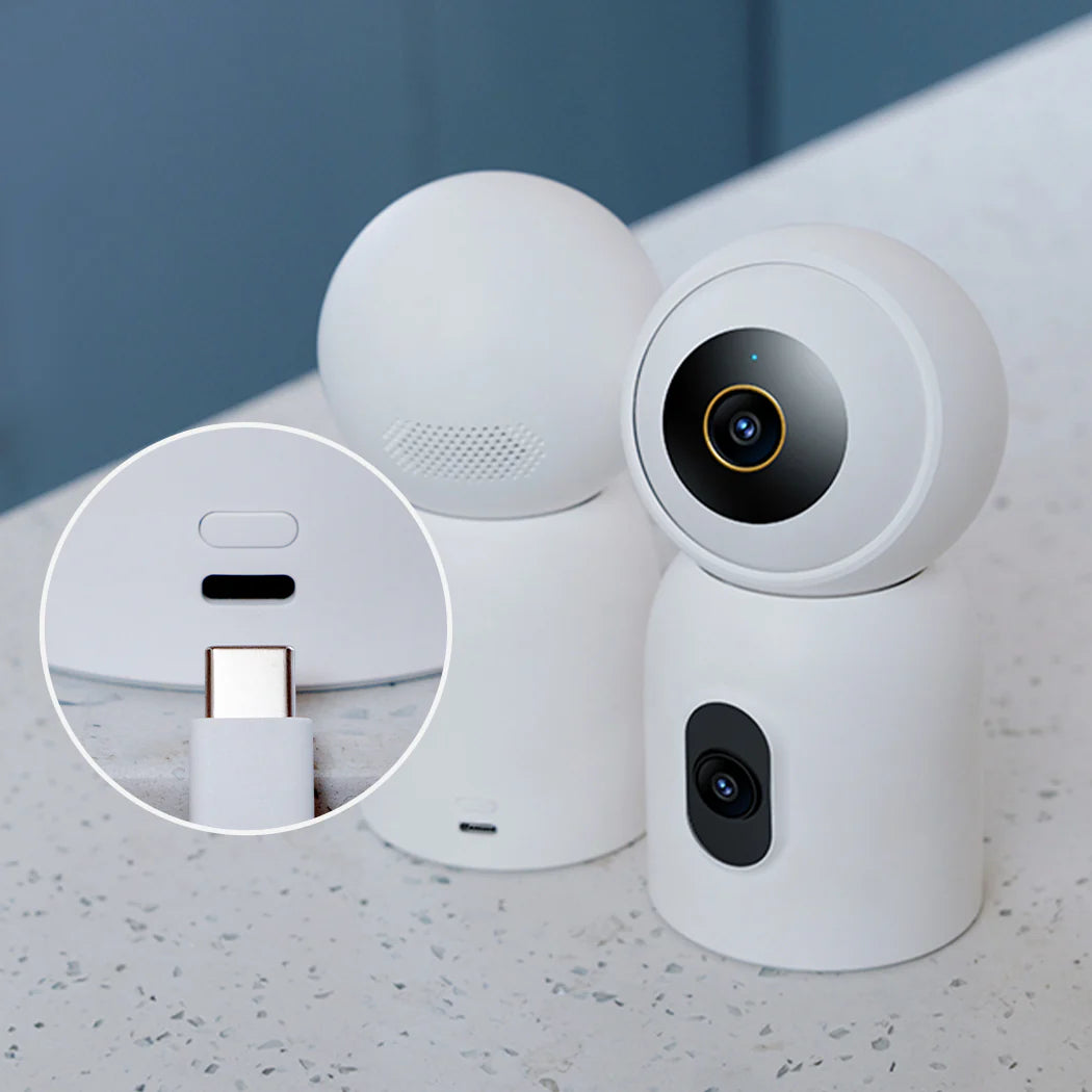 Снимка: IMILAB, Вътрешна Wi-Fi Видеокамера, C30 Dual, Бяла-3