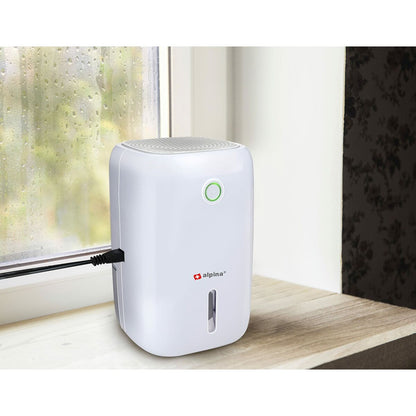 Снимка на Alpina, Обезвлажнител 22,5 W 800 ml 15,5 x 14 x 22,5 cm, Бял-6