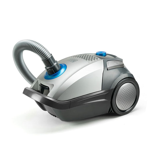 Снимка на Black & Decker, Прахосмукачка с торбичка BXVMB700E, 700 W 4 L, Син