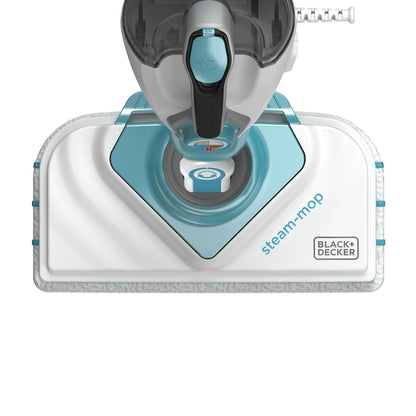 Снимка на Black & Decker, Уред за почистване с пара Steam-Mop 1600 W 500 ml, Бял/Син-6