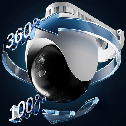 Снимка: IMILAB, Външна Wi-Fi Видеокамера, EC6, Бяла-5