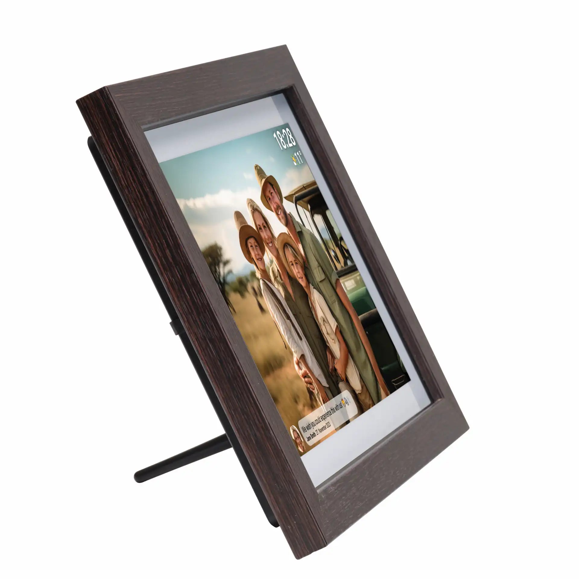 Denver, Електронна рамка за снимки PFF-1042DWMK2 10.1" Wi-Fi, 16GB, тъмен дъб