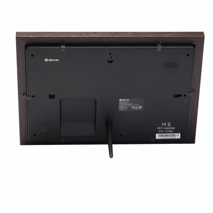 Denver, Електронна рамка за снимки PFF-1042DWMK2 10.1" Wi-Fi, 16GB, тъмен дъб