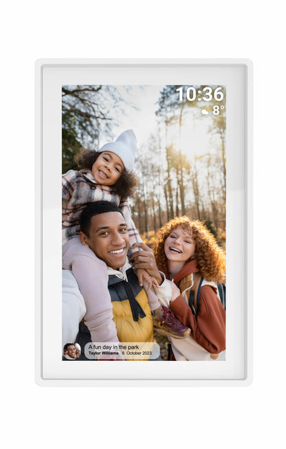 Denver, Eлектронна рамка за снимки PFF‑725W 7" Wi‑Fi, IPS, 8GB, бяла