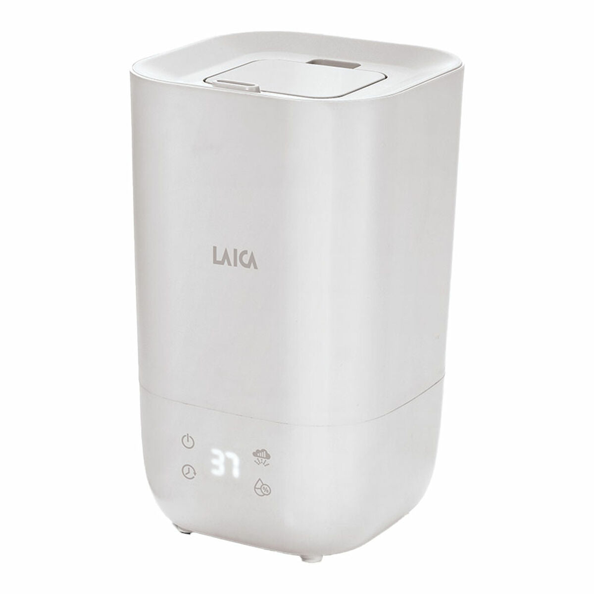 Снимка на Laica, Ултразвуков овлажнител ароматен дифузер с LED 25 W 3,3 L, Бял-1