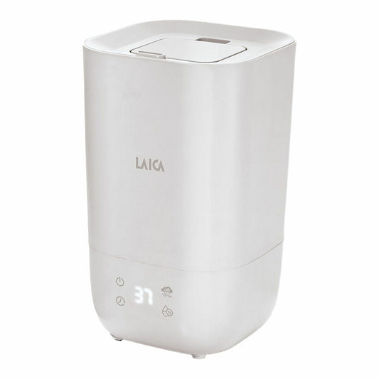 Снимка на Laica, Ултразвуков овлажнител ароматен дифузер с LED 25 W 3,3 L, Бял-1
