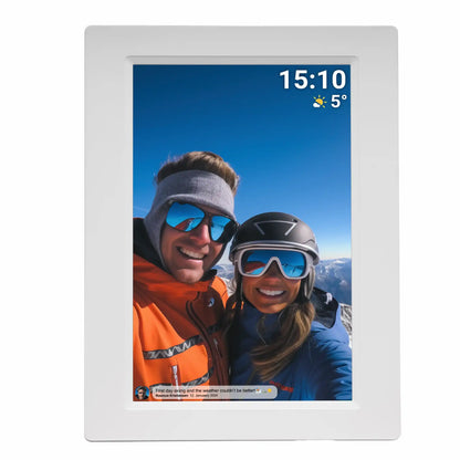 Denver, Електронна рамка за снимки PFF-1015W 10.1" Wi-Fi, IPS, 16GB, бяла