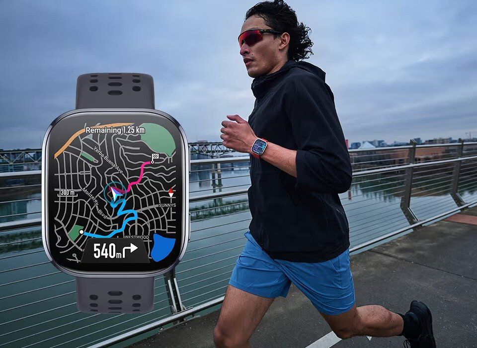 Снимка: Amazfit, Смарт часовник, Bip 6, 1,97", Сив-5