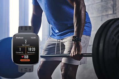 Снимка: Amazfit, Смарт часовник, Bip 6, 1,97", Сив-4